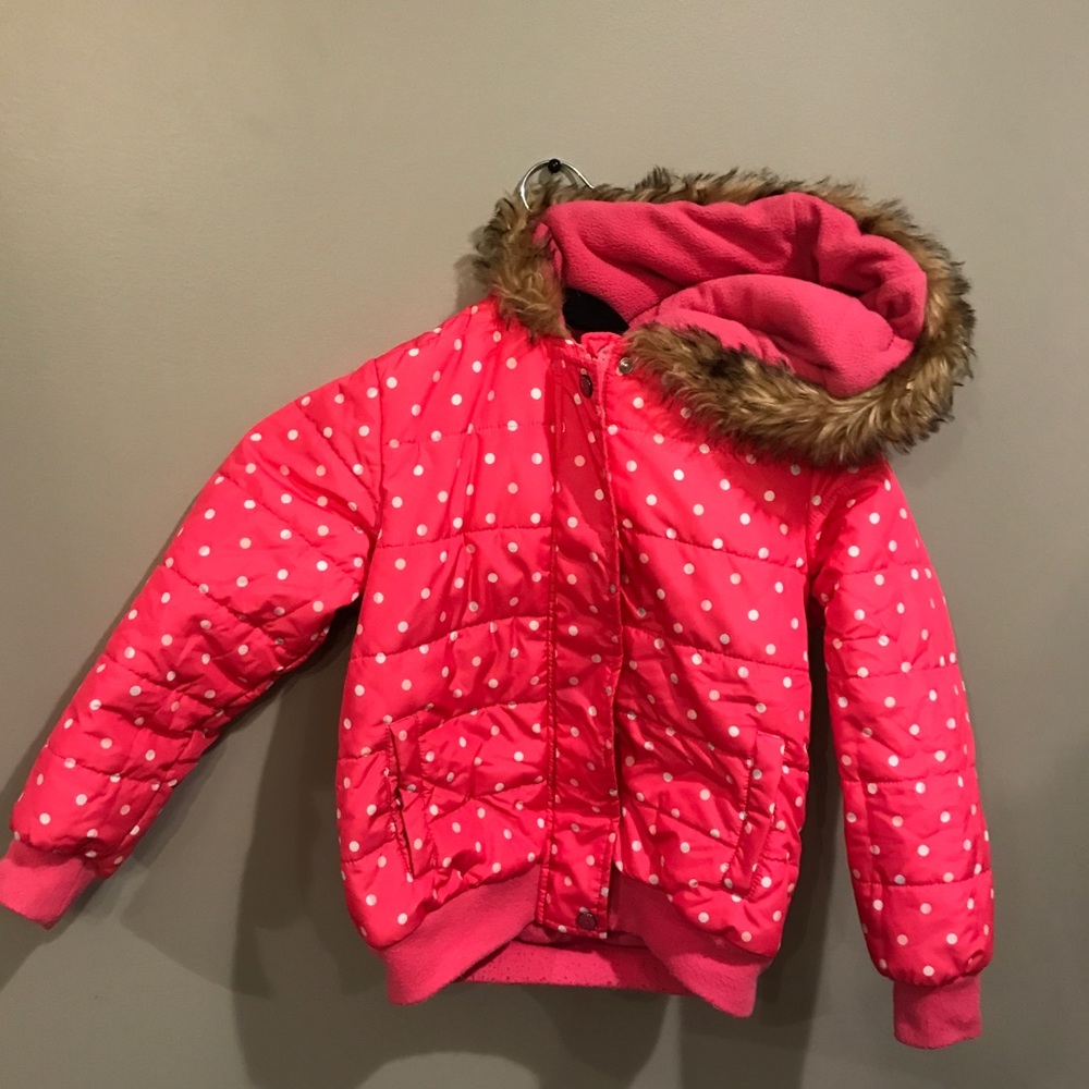 Pink Gymboree puffer coat